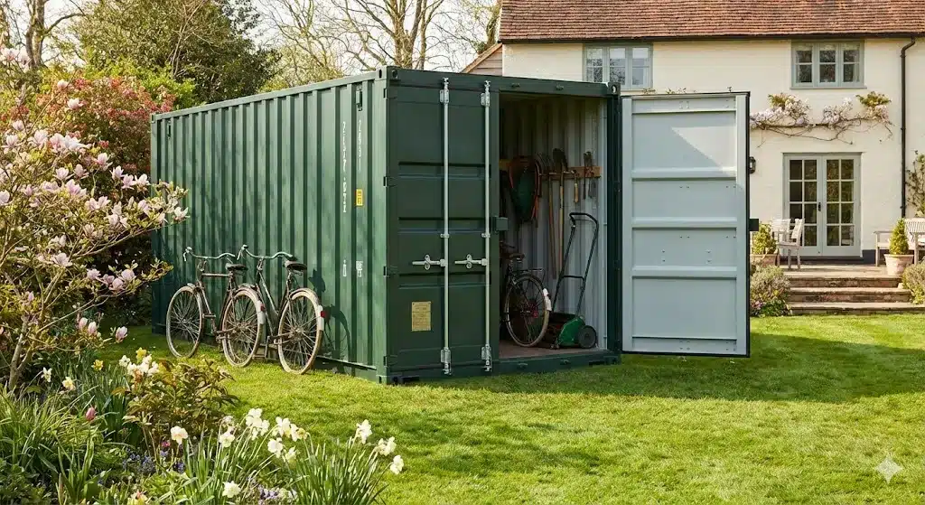 Jūras konteiners mantu glabāšanai